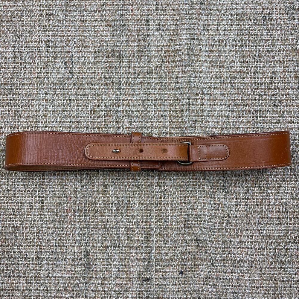 🤎 Lands' End Leather Belt | Size 26 | Tan Cognac